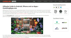 Desktop Screenshot of gamblingapps.com